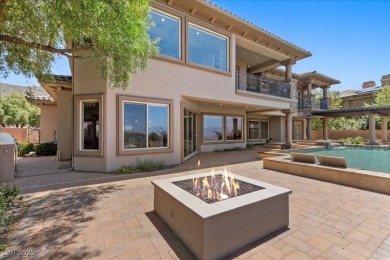 Luxurious resort home surrounds you with panoramic views of the on Anthem Country Club in Nevada - for sale on GolfHomes.com, golf home, golf lot