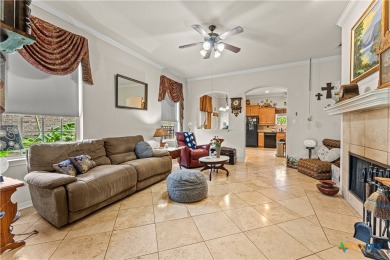 Beautiful POOL w/water features & even 3-Palm Trees for that on Mill Creek Golf Club in Texas - for sale on GolfHomes.com, golf home, golf lot