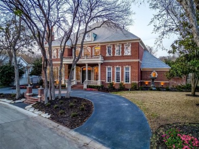 Discover the epitome of elegance in this Georgian-style estate on Mira Vista Country Club in Texas - for sale on GolfHomes.com, golf home, golf lot