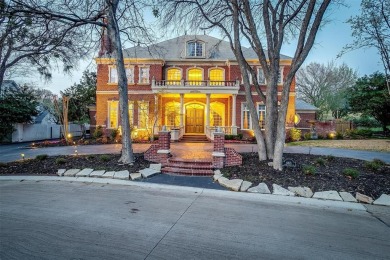 Discover the epitome of elegance in this Georgian-style estate on Mira Vista Country Club in Texas - for sale on GolfHomes.com, golf home, golf lot