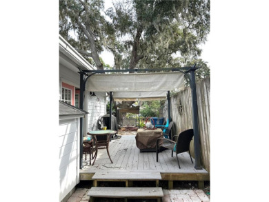 This adorable cottage has an updated kitchen, flooring, outdoor on Sea Island Golf Club in Georgia - for sale on GolfHomes.com, golf home, golf lot