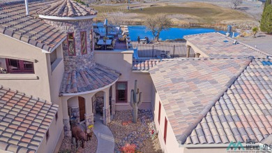 This stunning Tuscany-style home in the Turtleback Mountain on Sierra Del Rio Golf Club in New Mexico - for sale on GolfHomes.com, golf home, golf lot