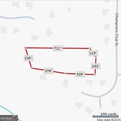 This is an exceptional opportunity to acquire and build your on Trophy Club of Atlanta in Georgia - for sale on GolfHomes.com, golf home, golf lot