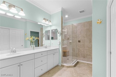 Enter into this upper coach home with the latest in smart home on Pelican Preserve Golf Club in Florida - for sale on GolfHomes.com, golf home, golf lot