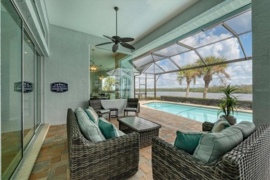 Experience the tranquility of panoramic waterfront living on on Rotonda Golf and Country Club The Links Course in Florida - for sale on GolfHomes.com, golf home, golf lot