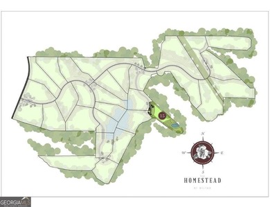 Discover this former golf fairway - now stunning 4.2-acre on Trophy Club of Atlanta in Georgia - for sale on GolfHomes.com, golf home, golf lot