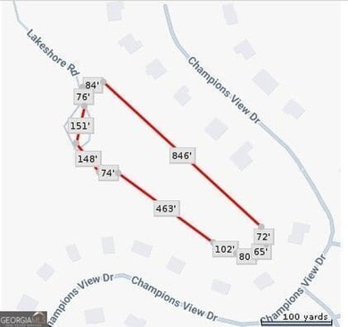 Discover this former golf fairway - now stunning 4.2-acre on Trophy Club of Atlanta in Georgia - for sale on GolfHomes.com, golf home, golf lot