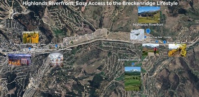 Highlands Riverfront is Breckenridge's newest development on Breckenridge Golf Club in Colorado - for sale on GolfHomes.com, golf home, golf lot