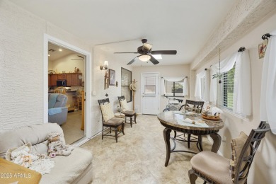 Charming 2BR, 2BA home in the very active adult community of Sun on Sun Lakes Country Club in Arizona - for sale on GolfHomes.com, golf home, golf lot