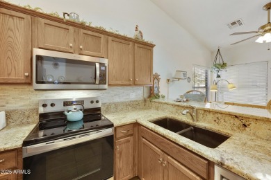 Charming 2BR, 2BA home in the very active adult community of Sun on Sun Lakes Country Club in Arizona - for sale on GolfHomes.com, golf home, golf lot