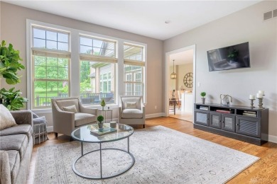 Welcome to this former Homearama dream home situated on the 6th on Heatherwoode Golf Club in Ohio - for sale on GolfHomes.com, golf home, golf lot