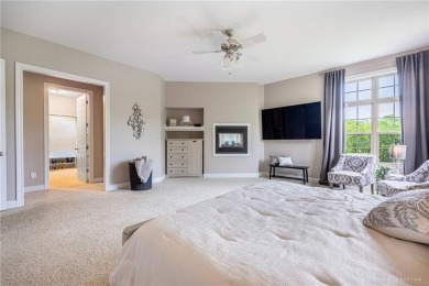 Welcome to this former Homearama dream home situated on the 6th on Heatherwoode Golf Club in Ohio - for sale on GolfHomes.com, golf home, golf lot