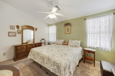Charming 2BR, 2BA home in the very active adult community of Sun on Sun Lakes Country Club in Arizona - for sale on GolfHomes.com, golf home, golf lot