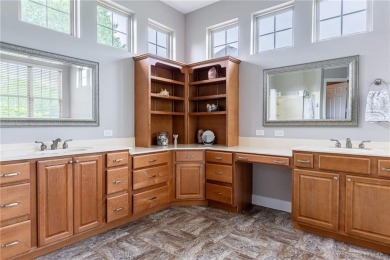 Welcome to this former Homearama dream home situated on the 6th on Heatherwoode Golf Club in Ohio - for sale on GolfHomes.com, golf home, golf lot