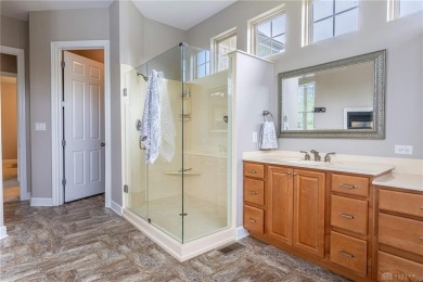 Welcome to this former Homearama dream home situated on the 6th on Heatherwoode Golf Club in Ohio - for sale on GolfHomes.com, golf home, golf lot