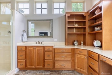 Welcome to this former Homearama dream home situated on the 6th on Heatherwoode Golf Club in Ohio - for sale on GolfHomes.com, golf home, golf lot