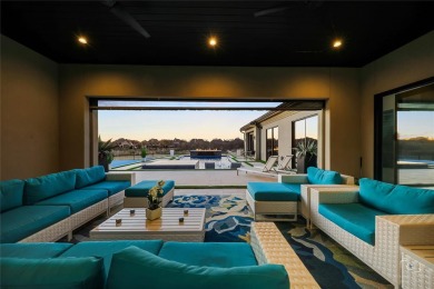 This ultra-modern smart home, on a rare double golf course lot on The Trails of Frisco Golf Club in Texas - for sale on GolfHomes.com, golf home, golf lot