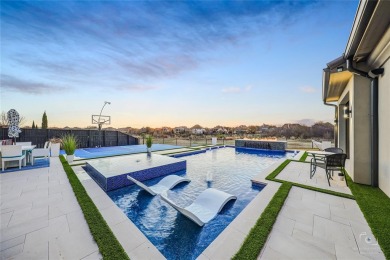 This ultra-modern smart home, on a rare double golf course lot on The Trails of Frisco Golf Club in Texas - for sale on GolfHomes.com, golf home, golf lot