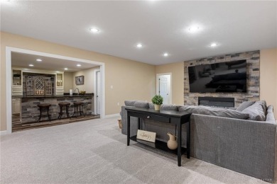 Welcome to this former Homearama dream home situated on the 6th on Heatherwoode Golf Club in Ohio - for sale on GolfHomes.com, golf home, golf lot
