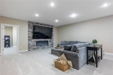 Welcome to this former Homearama dream home situated on the 6th on Heatherwoode Golf Club in Ohio - for sale on GolfHomes.com, golf home, golf lot