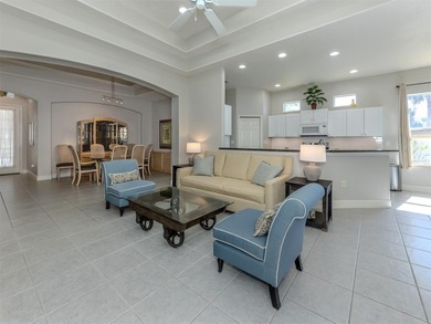 Desirable, turn-key furnished, this light-filled David Hunihan on The Venice Golf and Country Club in Florida - for sale on GolfHomes.com, golf home, golf lot