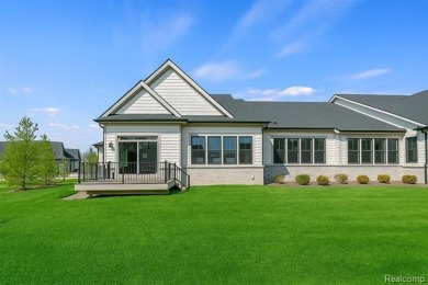 Stunning New Construction End-Unit Condo, adjacent to the on Pine Trace Golf Club in Michigan - for sale on GolfHomes.com, golf home, golf lot
