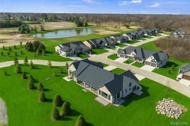 Stunning New Construction End-Unit Condo, adjacent to the on Pine Trace Golf Club in Michigan - for sale on GolfHomes.com, golf home, golf lot