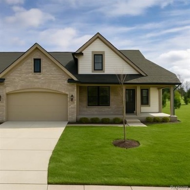 Stunning New Construction End-Unit Condo, adjacent to the on Pine Trace Golf Club in Michigan - for sale on GolfHomes.com, golf home, golf lot