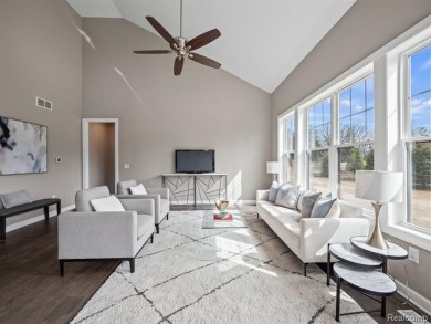 Stunning New Construction End-Unit Condo, adjacent to the on Pine Trace Golf Club in Michigan - for sale on GolfHomes.com, golf home, golf lot
