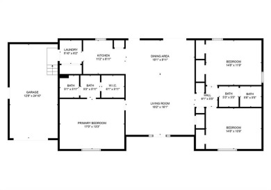 This remodeled 3-bedroom, 2-bath brick home is centrally located on Lake Forest Yacht and Country Club in Alabama - for sale on GolfHomes.com, golf home, golf lot