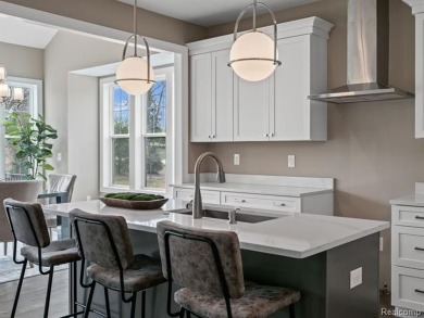Stunning New Construction End-Unit Condo, adjacent to the on Pine Trace Golf Club in Michigan - for sale on GolfHomes.com, golf home, golf lot