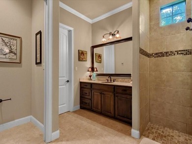 Tucked into a premium wooded homesite backing to greenbelt in on Rock Creek Golf Club in Texas - for sale on GolfHomes.com, golf home, golf lot