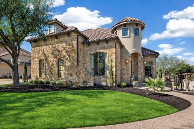 Stunning home along the iconic 18th hole of the exclusive on University of Texas Golf Club in Texas - for sale on GolfHomes.com, golf home, golf lot