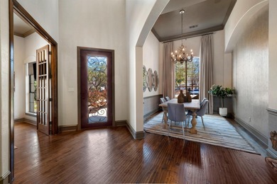 Stunning home along the iconic 18th hole of the exclusive on University of Texas Golf Club in Texas - for sale on GolfHomes.com, golf home, golf lot