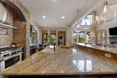 Stunning home along the iconic 18th hole of the exclusive on University of Texas Golf Club in Texas - for sale on GolfHomes.com, golf home, golf lot