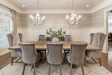 This exquisite custom-built residence was thoughtfully designed on North Fulton Golf Course in Georgia - for sale on GolfHomes.com, golf home, golf lot