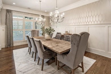 This exquisite custom-built residence was thoughtfully designed on North Fulton Golf Course in Georgia - for sale on GolfHomes.com, golf home, golf lot