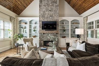 This exquisite custom-built residence was thoughtfully designed on North Fulton Golf Course in Georgia - for sale on GolfHomes.com, golf home, golf lot