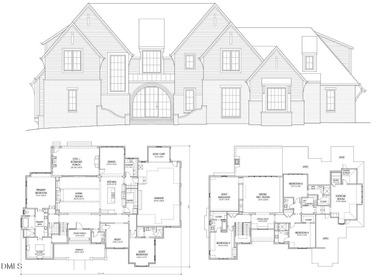 Rare opportunity to own a new stunning luxury custom home by on Hasentree Club in North Carolina - for sale on GolfHomes.com, golf home, golf lot