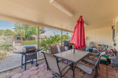 Introducing a charming 3-bedroom gem in the active adult Sun on Sun City South Golf Course in Arizona - for sale on GolfHomes.com, golf home, golf lot