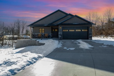 Spectacular Custom Craftsman Ranch plan only 1.5 Yrs old boasts on Hidden Valley Golf Club in Indiana - for sale on GolfHomes.com, golf home, golf lot