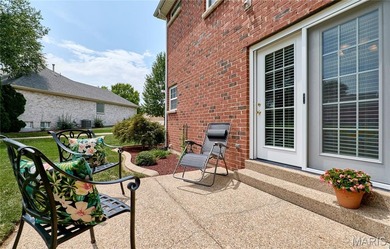 Poised on a premium lot backing to the 5th green of Bear Creek on Bear Creek Golf Club in Missouri - for sale on GolfHomes.com, golf home, golf lot