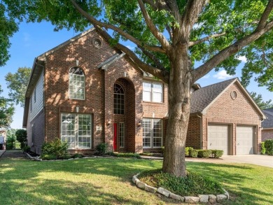 Situated on the 16th tee box of The Golf Club at Fossil Creek on The Golf Club at Fossil Creek in Texas - for sale on GolfHomes.com, golf home, golf lot