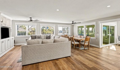 This impeccably redesigned oceanfront home blends luxury and on Ocean Point Golf Links in South Carolina - for sale on GolfHomes.com, golf home, golf lot