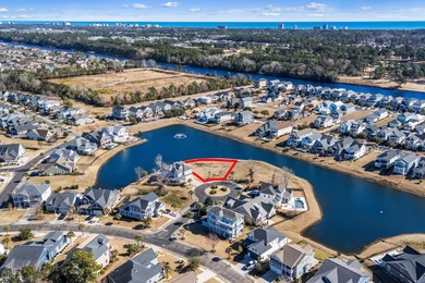 Lakefront Luxury in Gated Waterway Palms Plantation - Custom New on Myrtlewood Golf Course and Club  in South Carolina - for sale on GolfHomes.com, golf home, golf lot