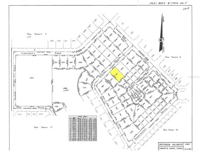 Rarely available 90' x 160' (14,400 sq ft) CLEARED LOT in on Rotonda Golf and Country Club The Palms Course in Florida - for sale on GolfHomes.com, golf home, golf lot