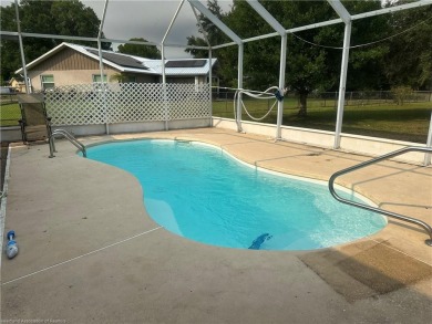 This large 3 BR 2 BA 2 car garage pool home is ready for new on Spring Lake Golf Resort in Florida - for sale on GolfHomes.com, golf home, golf lot