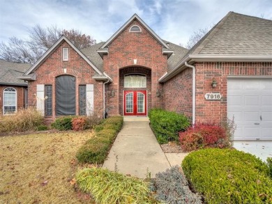 Enjoy serene golf course views from the 9th tee off, all from on Forest Ridge Golf Club in Oklahoma - for sale on GolfHomes.com, golf home, golf lot