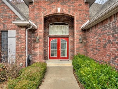 Enjoy serene golf course views from the 9th tee off, all from on Forest Ridge Golf Club in Oklahoma - for sale on GolfHomes.com, golf home, golf lot