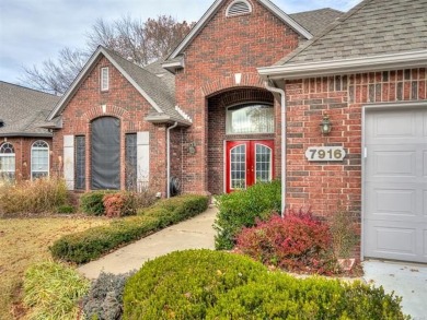 Enjoy serene golf course views from the 9th tee off, all from on Forest Ridge Golf Club in Oklahoma - for sale on GolfHomes.com, golf home, golf lot